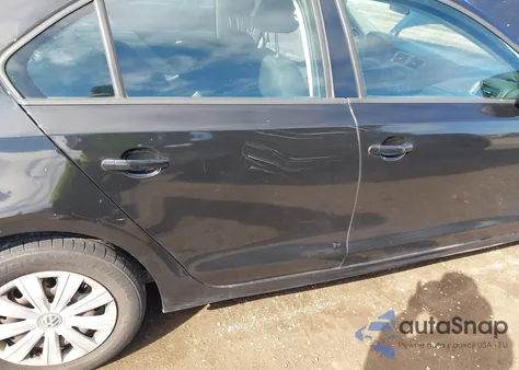 2013 Volkswagen Jetta 2.0L S из США, поврежденный, VIN 3VW2K7AJ9DM381625